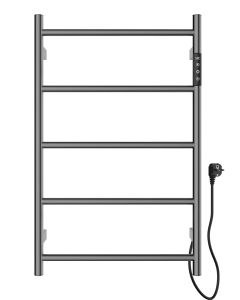 Полотенцесушитель электрический WONZON & WOGHAND, Темный графит (WW-AL405-GM)